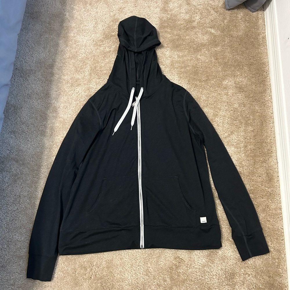 Vuori zip up hoodie like new!